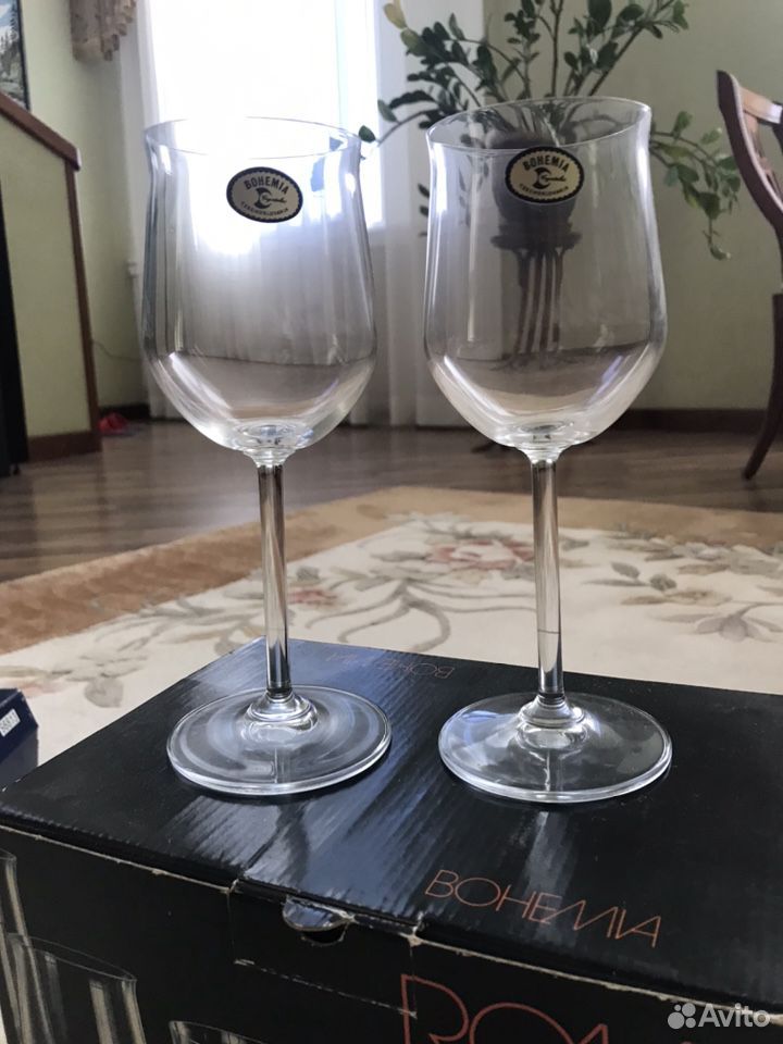 89173420445 Фужеры Bohemia новые