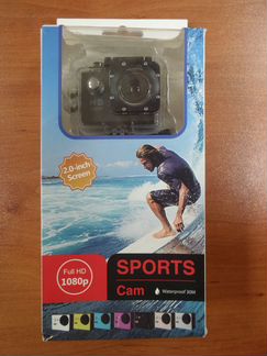 Sports cam. Водонепроницаемая камера