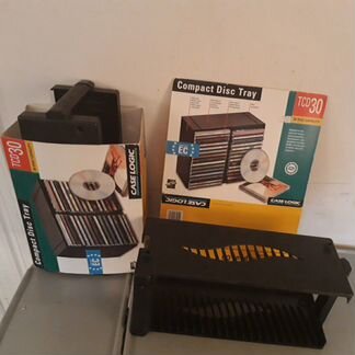 Подставки под компакт диски CD/DVD, аудио и VHS от