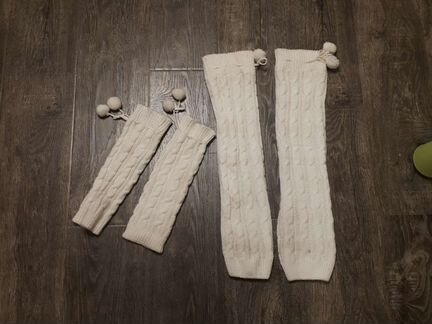 Гетры вязаные