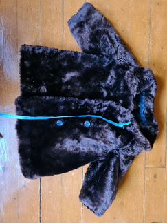 Шуба детская мутон на 1-2 г