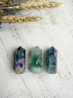 Кристалл флюорита