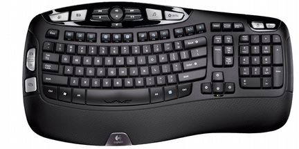 Беспроводная клавиатура Logitech Cordless keyboard