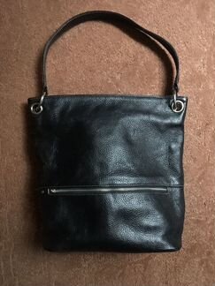 Сумка кожаная 32х35х12,5 см