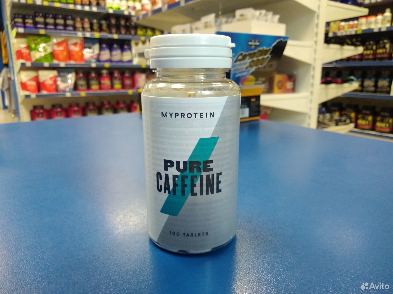 Myprotein, Pure Caffeine, 100таб
