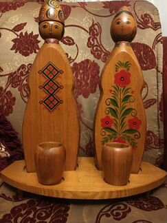 Деревянные графины. СССР