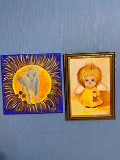 Падарки в год Быка. Картины