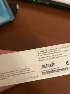 Беспроводные наушники apple airpods оригинал