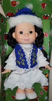 Кукла Весна веснушка в казахском наряде