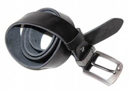 Мужской кожаный ремень P Plein black skull lux new
