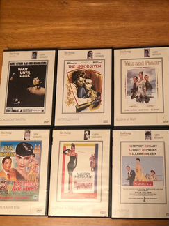 Коллекция фильмов с Audrey Hepburn на DVD