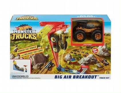 Игровой набор Hot Wheels Монстр трак 