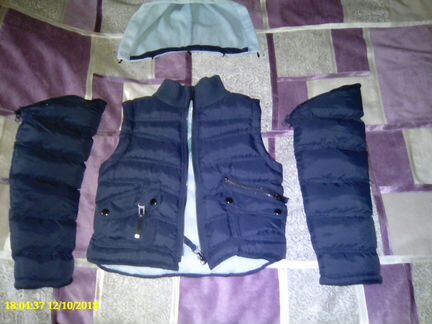 Зимняя/осенняя куртка - жилет 4 в 1