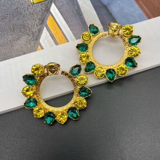 Серьги Versace