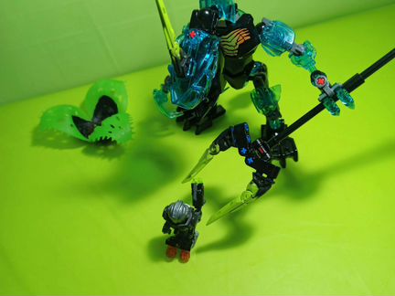 Lego 44026 Hero Factory Кристальный монстр против