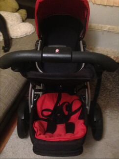 Phil and teds vibe +блок для новорождённых и аксы