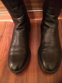 Сапоги демисезонные натуральная кожа