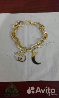 Золотой браслет Gucci