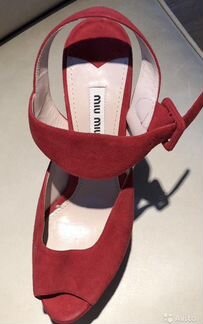 Босоножки Miu Miu