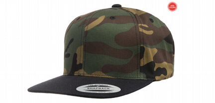 Бейсболка flexfit yupoong 6089TC camo black