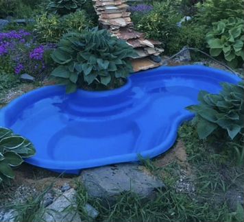 Пруды декоративные пластиковые