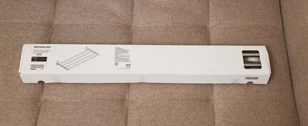 Brogrund IKEA полка со штангой д/полотенец