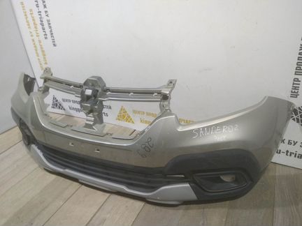 Бампер передний Рено Сандеро Степвей 2 рестайлинг