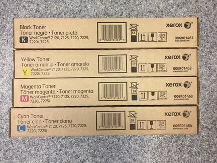 Набор Тонера xerox 006R01461/62/63/64