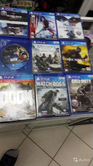 Игры на PS 4 на дисках