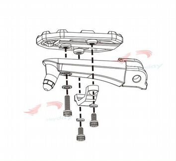 Подножки расширенные Honda NC700