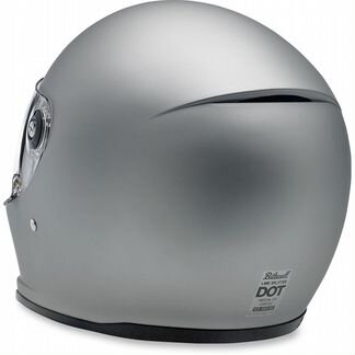 Мотошлем Интеграл Biltwell Lane Splitter Flat Silv