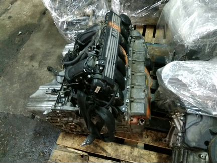 Двигатель бу BMW X5 3.0 N52B30a мотор бу двс