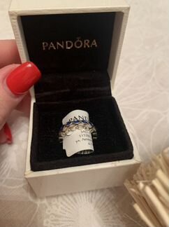 Пандора pandora кольцо серебро