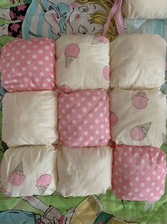 Бортики в детскую кроватку