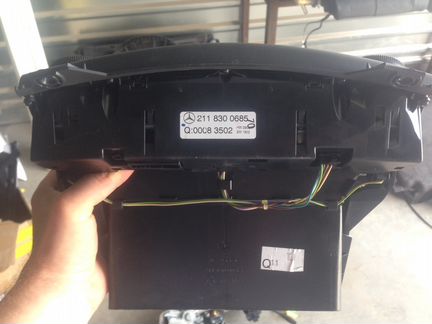 Блок климат-контроля Мерседес w211