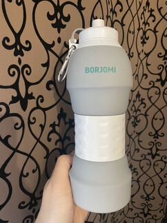 Силиконовая бутылка Borjomi