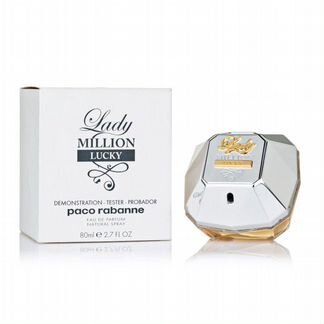 Тестер Paco Rabanne Lady Million Lucky 80 ml