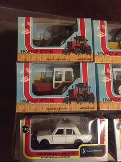 Модель автомобиля ваз 2107, трактор Беларусь