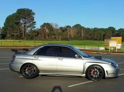 Карбоновый спойлер S202 subaru Impreza WRX STI