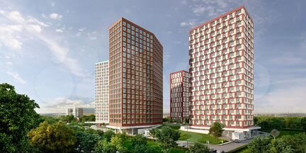 Апартаменты-студия, 22.7 м², 18/21 эт.