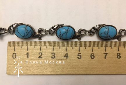 Винтаж: браслет серебро