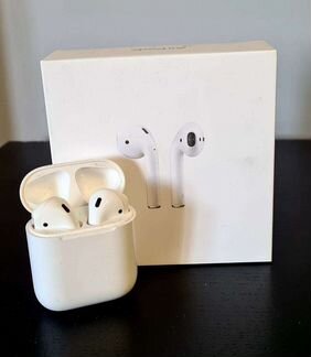 Беспроводные наушники apple airpods 1