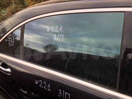 Стекло заднее Mercedes w221