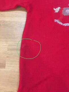 Комбинезон боди шерстяной на 2-4 мес