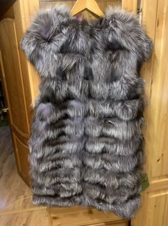 Жилет меховой женский