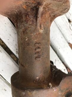 Антикварный старинный немецкий домкрат bilstein