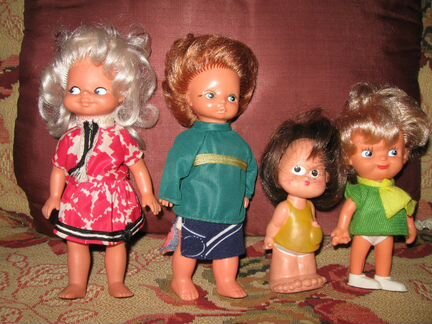 Куклы гдр и отечественные, времен СССР