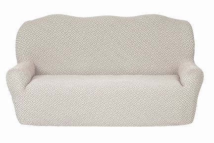 Чехол для мебели Suzanna Цвет: Кремовый (Трехместный)
