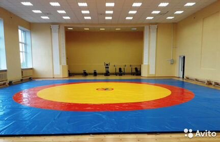 Борцовское покрытие 13*13 Самбо крепление люверсы