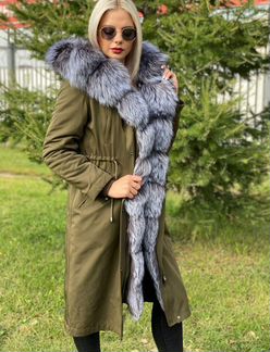 Парка с мехом